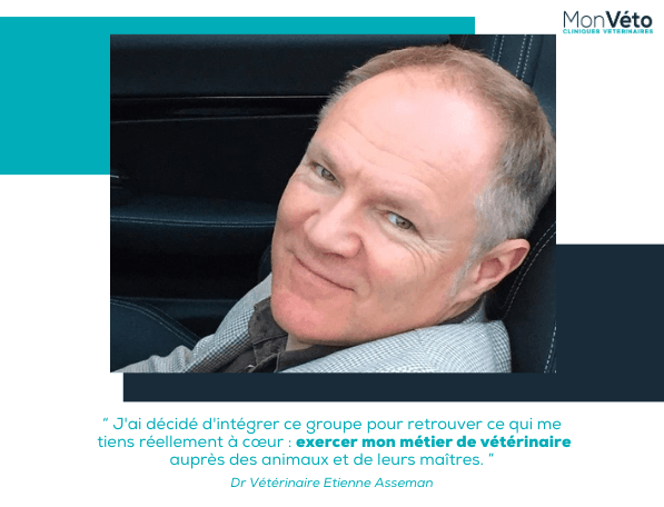 “ j'ai décidé d'intégrer ce groupe pour retrouver ce qui me tiens réellement à cœur exercer mon métier de vétérinaire auprès des animaux et de leurs maîtres. ”